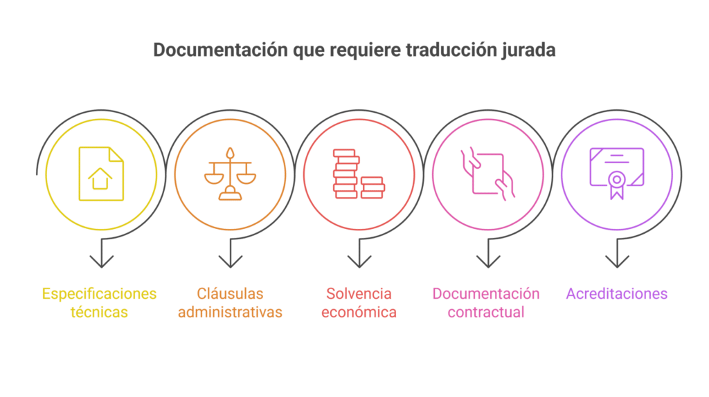 Servicios de traducción jurada de licitaciones para competir con garantías en concursos internacionales 1 licitaciones