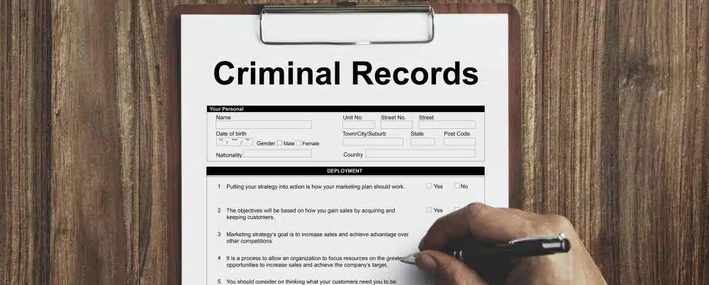 ACRO criminal record document for certified sworn translation to Spanish